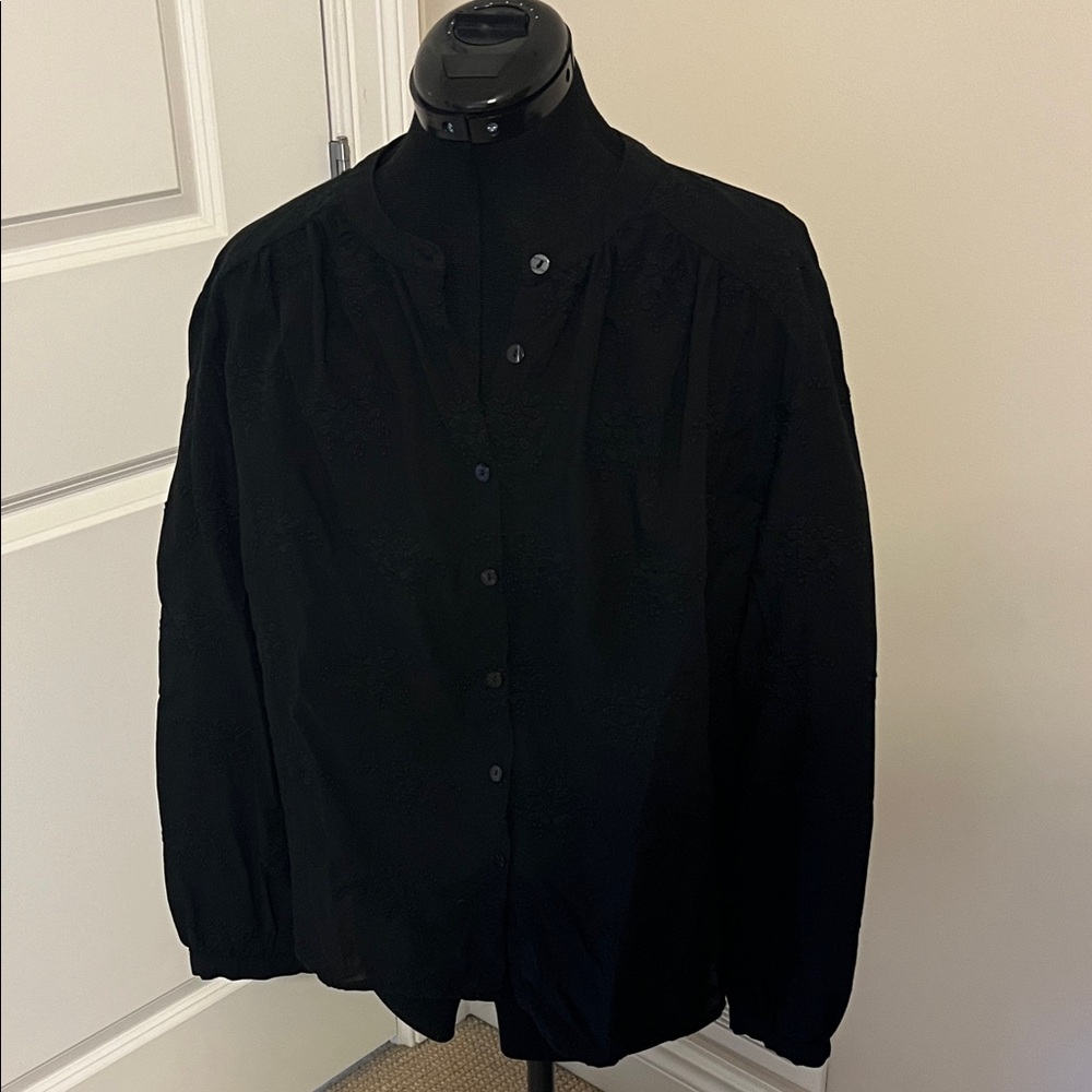 CALYPSO ST. BARTH Blouse Button zip Loose Fit